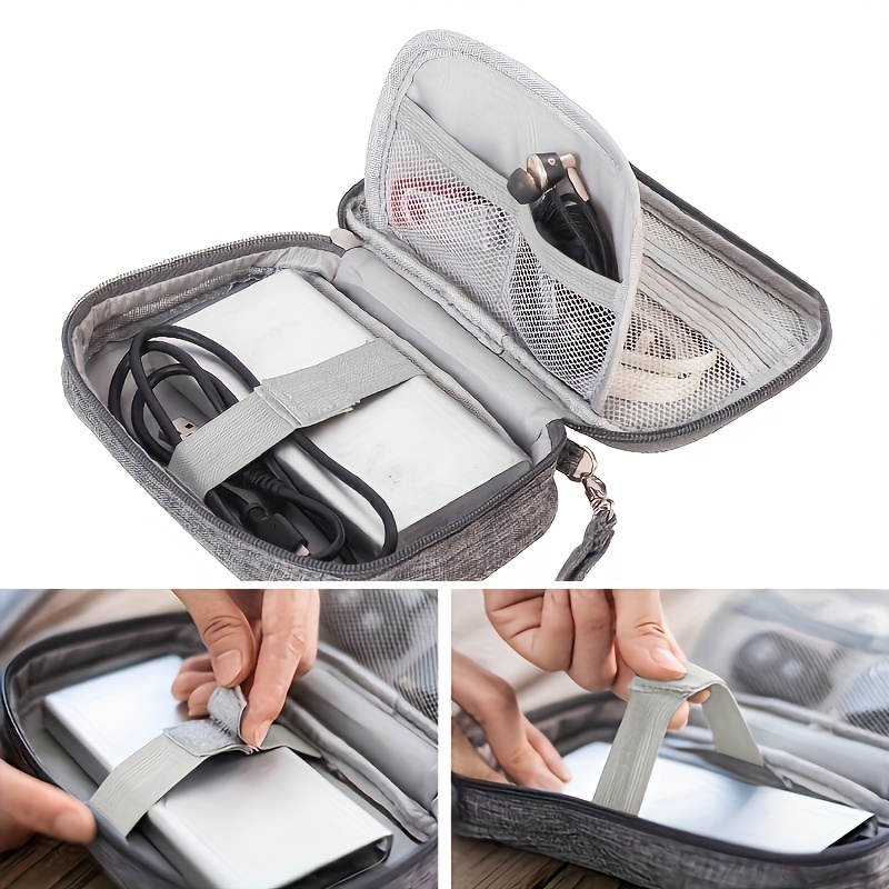Tech Accessories Case - Дорожные сумки для хранения кабелей, портативный